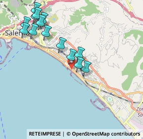 Mappa Lungomare Cristoforo Colombo, 84129 Salerno SA, Italia (2.29571)