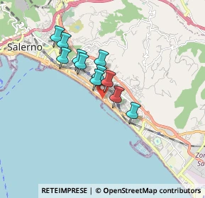 Mappa Lungomare Cristoforo Colombo, 84129 Salerno SA, Italia (1.36273)