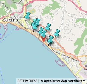 Mappa Lungomare Cristoforo Colombo, 84129 Salerno SA, Italia (1.18818)