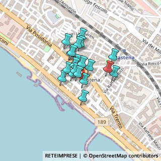 Mappa Via Donato Somma, 84129 Salerno SA, Italia (0.1435)