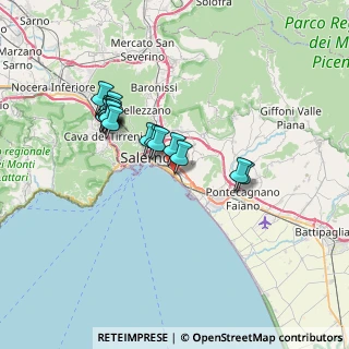 Mappa Via Madonna di Fatima, 84129 Salerno SA, Italia (6.66294)