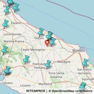 Mappa Contrada Correo, 72012 Carovigno BR, Italia (29.889)