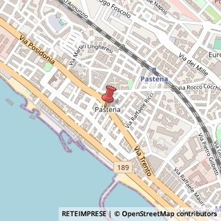 Mappa Via Trento, 10, 84129 Salerno, Salerno (Campania)