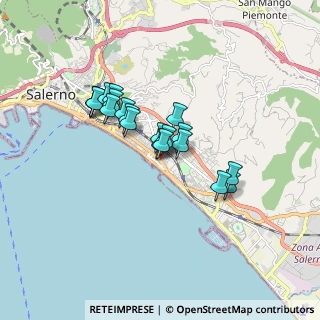 Mappa P.za della Libertà, 84129 Salerno SA, Italia (1.3795)