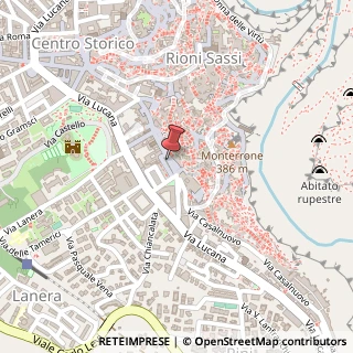 Mappa Via Domenico Ridola, 21, 75100 Matera, Matera (Basilicata)