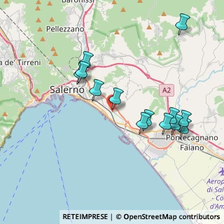 Mappa Via Yuri Gagarin, 84132 Salerno SA, Italia (4.19)