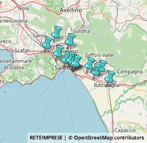 Mappa Viale Salvo D'Acquisto, 84133 Salerno SA, Italia (8.06231)