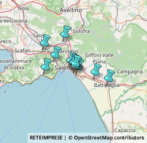 Mappa Viale Salvo D'Acquisto, 84133 Salerno SA, Italia (7.35)