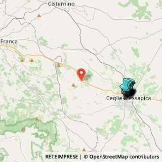 Mappa SP  Ceglie Messapica, 72013 Martina Franca TA, Italia (5.37)