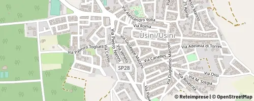 Mappa Usini