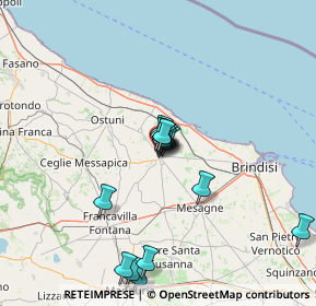 Mappa Viale Francia, 72019 San Vito dei Normanni BR, Italia (12.75733)