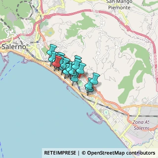 Mappa Via Mattia Limongelli, 84132 Salerno SA, Italia (1.0305)