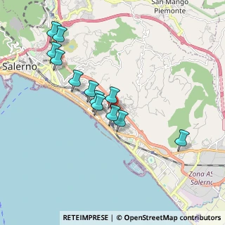 Mappa Via Mattia Limongelli, 84132 Salerno SA, Italia (1.90583)