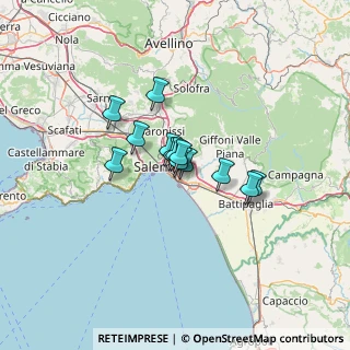 Mappa Via Mattia Limongelli, 84132 Salerno SA, Italia (8.10692)