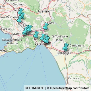 Mappa Via Mattia Limongelli, 84132 Salerno SA, Italia (13.85813)