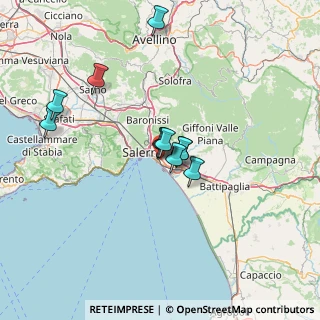Mappa Via Mattia Limongelli, 84132 Salerno SA, Italia (11.55364)