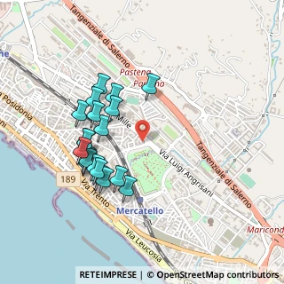 Mappa Via Mattia Limongelli, 84132 Salerno SA, Italia (0.4865)