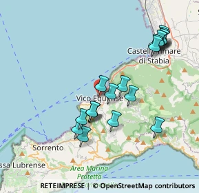 Mappa Corso Filangieri, 80069 Vico Equense NA, Italia (4.114)