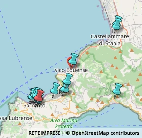 Mappa Vico Stella, 80069 Vico Equense NA, Italia (5.04267)