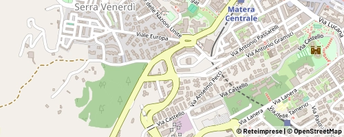 Mappa Matera