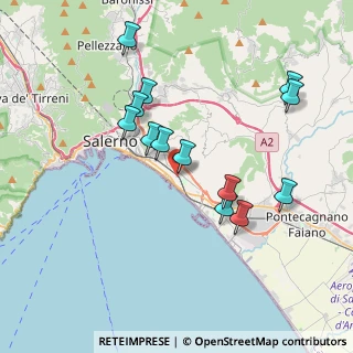 Mappa Via Belisario Corenzio, 84129 Salerno SA, Italia (3.92462)