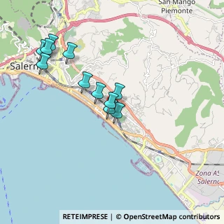 Mappa Via Belisario Corenzio, 84129 Salerno SA, Italia (1.85727)