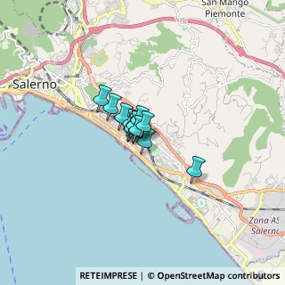 Mappa Via Belisario Corenzio, 84129 Salerno SA, Italia (0.70214)