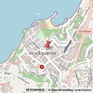Mappa Corso Filangieri, 81, 80069 Vico Equense, Napoli (Campania)