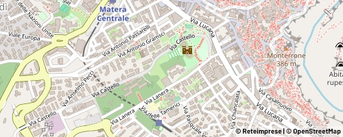 Mappa Matera