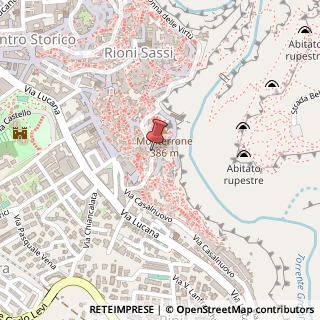 Mappa Via Bruno Buozzi, 36, 75100 Matera, Matera (Basilicata)