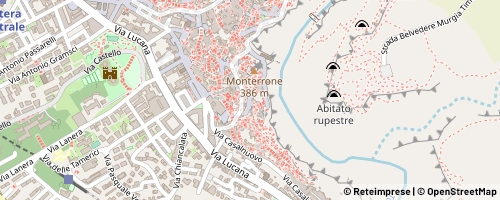 Mappa Matera
