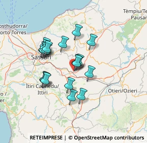 Mappa SP68, 07017 Ploaghe SS, Italia (12.245)