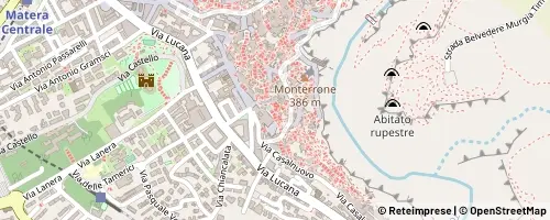 Mappa Matera