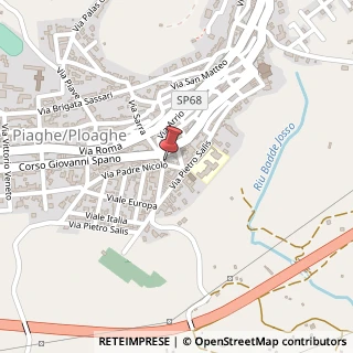 Mappa Via Convento, 19, 07017 Ploaghe, Sassari (Sardegna)