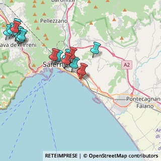 Mappa Lungomare Cristoforo Colombo, 84127 Salerno SA, Italia (5.52895)