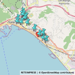 Mappa Lungomare Cristoforo Colombo, 84127 Salerno SA, Italia (2.09857)