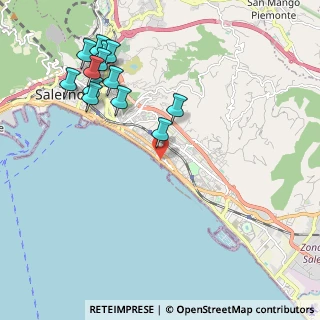 Mappa Lungomare Cristoforo Colombo, 84127 Salerno SA, Italia (2.51077)
