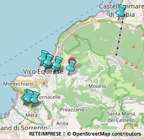 Mappa Via Massaquano, 80069 Vico Equense NA, Italia (2.28385)