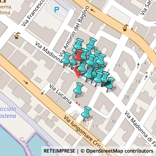 Mappa Via Lucania, 84129 Salerno SA, Italia (0.008)