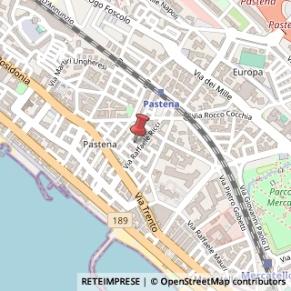 Mappa Via Antonio Barone, 5, 84129 Salerno, Salerno (Campania)