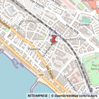Mappa Via Belisario Corenzio, 32, 84129 Salerno, Salerno (Campania)