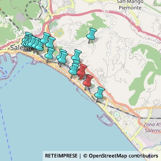 Mappa Via Raffaele Ricci, 84129 Salerno SA, Italia (2.2025)
