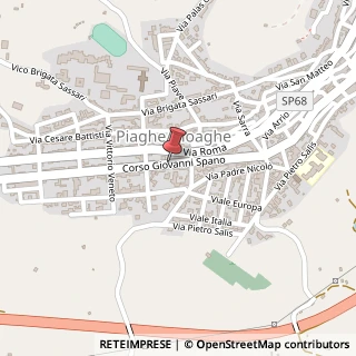 Mappa Corso Giovanni Spano, 243, 07017 Ploaghe, Sassari (Sardegna)