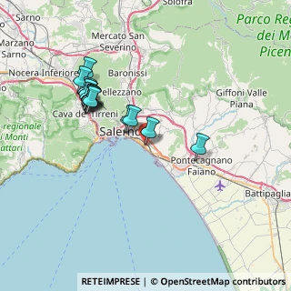 Mappa Via Mario Avallone, 84129 Salerno SA, Italia (7.618)