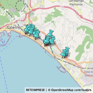 Mappa Via Guglielmo Vacca, 84129 Salerno SA, Italia (1.4055)