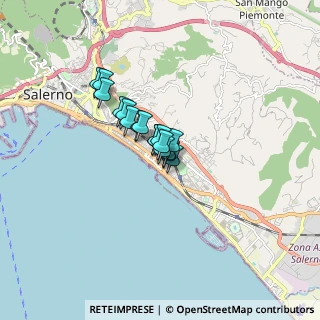 Mappa Via Mario Avallone, 84129 Salerno SA, Italia (0.90882)
