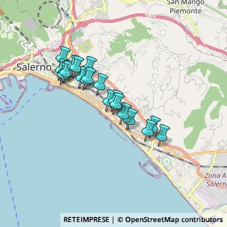 Mappa Via Mario Avallone, 84129 Salerno SA, Italia (1.6295)