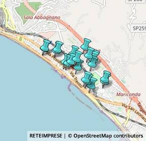 Mappa 84129 Salerno SA, Italia (0.545)