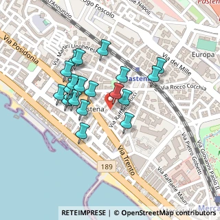 Mappa Via Guglielmo Vacca, 84129 Salerno SA, Italia (0.2065)