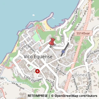 Mappa Via Luigi de Feo, 9, 80069 Vico Equense, Napoli (Campania)